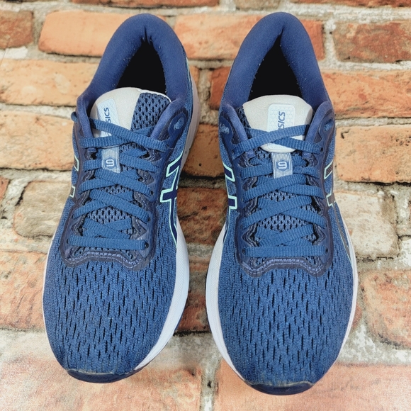 ASICS GT-1000 Running Sneakers Blue/ Green Women's Size 7.5 - Picture 3 of 12